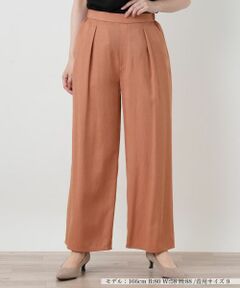 Leilian / レリアン その他パンツ | タックワイドパンツ