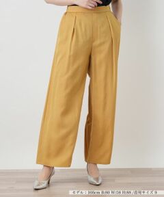 Leilian / レリアン その他パンツ | タックワイドパンツ