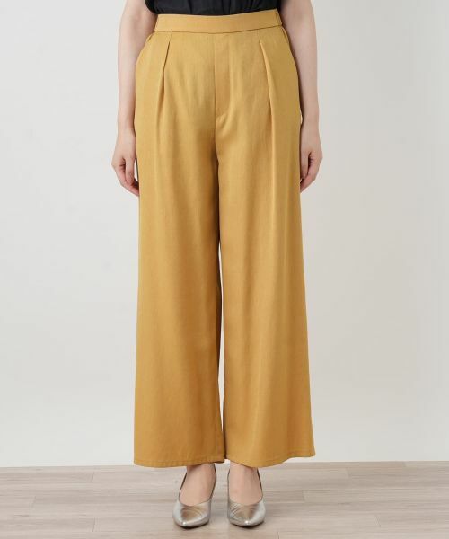 Leilian / レリアン その他パンツ | タックワイドパンツ | 詳細10