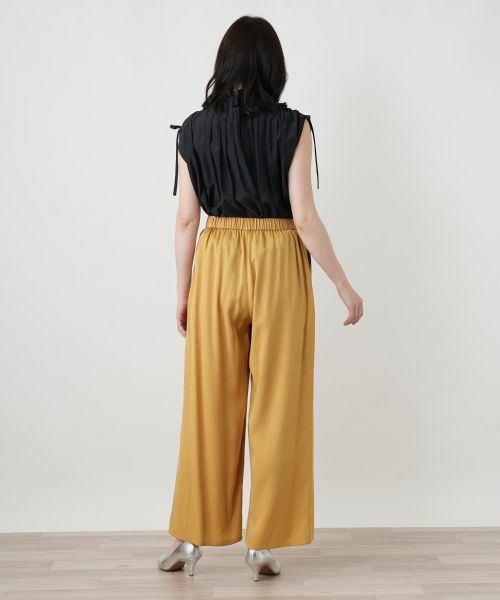 Leilian / レリアン その他パンツ | タックワイドパンツ | 詳細9