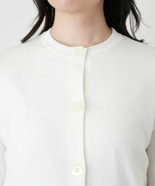 Leilian / レリアン カーディガン・ボレロ | レースレイヤードクルーネックカーディガン | 詳細13