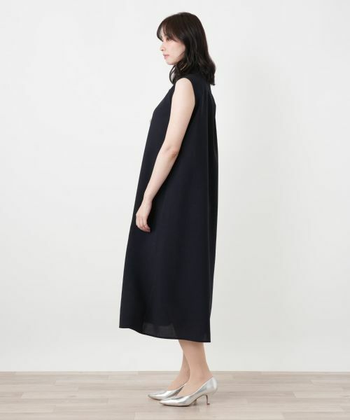 Leilian / レリアン ドレス | ノースリーブサックワンピース | 詳細10