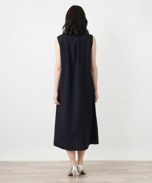 Leilian / レリアン ドレス | ノースリーブサックワンピース | 詳細11