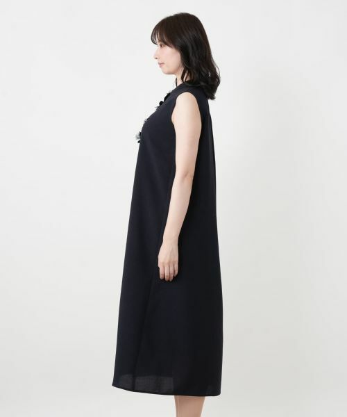 Leilian / レリアン ドレス | ノースリーブサックワンピース | 詳細13