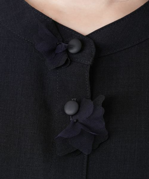 Leilian / レリアン ドレス | ノースリーブサックワンピース | 詳細19