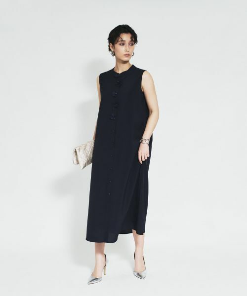 Leilian / レリアン ドレス | ノースリーブサックワンピース | 詳細2