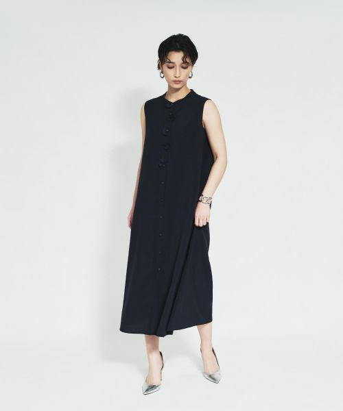 Leilian / レリアン ドレス | ノースリーブサックワンピース | 詳細3