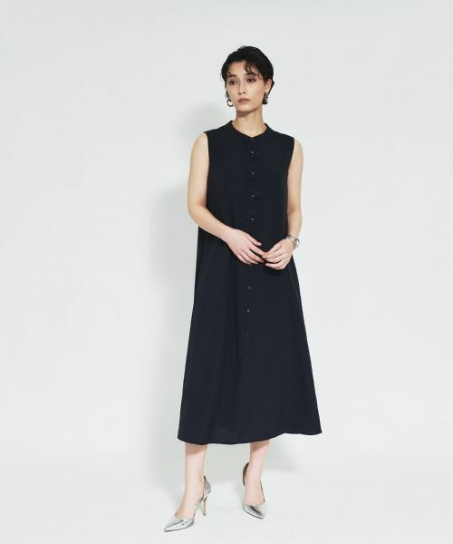 Leilian / レリアン ドレス | ノースリーブサックワンピース | 詳細4