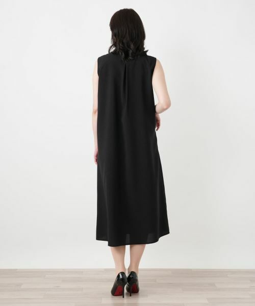 Leilian / レリアン ドレス | ノースリーブサックワンピース | 詳細7