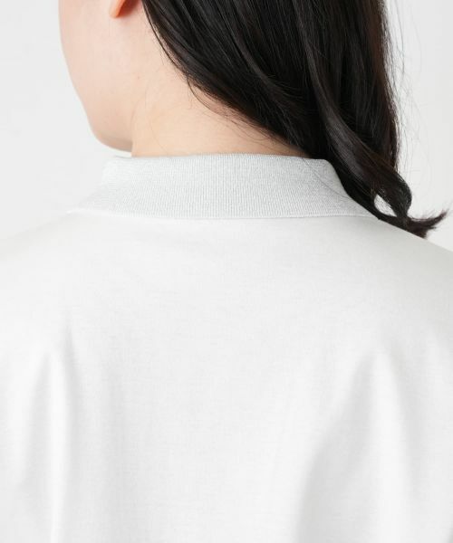 Leilian / レリアン ポロシャツ | ラメ襟付きポロシャツ | 詳細11