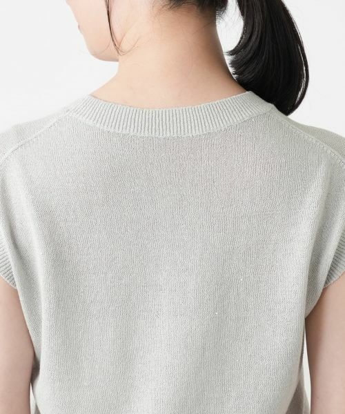 Leilian / レリアン ニット・セーター | スパンコールノースリーブニット | 詳細11