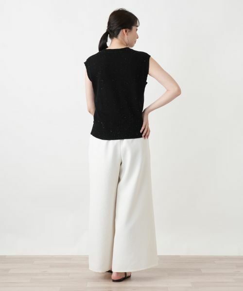 Leilian / レリアン ニット・セーター | スパンコールノースリーブニット | 詳細3