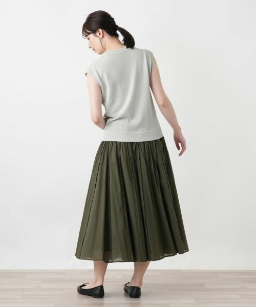 Leilian / レリアン ニット・セーター | スパンコールノースリーブニット | 詳細6