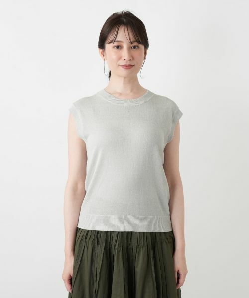 Leilian / レリアン ニット・セーター | スパンコールノースリーブニット | 詳細7