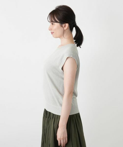 Leilian / レリアン ニット・セーター | スパンコールノースリーブニット | 詳細8