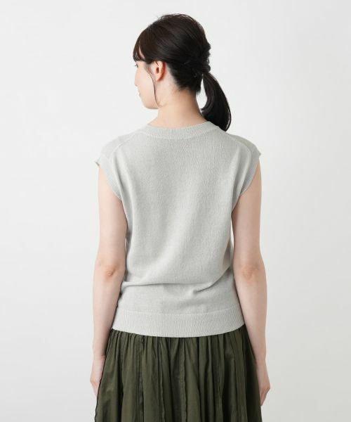 Leilian / レリアン ニット・セーター | スパンコールノースリーブニット | 詳細9