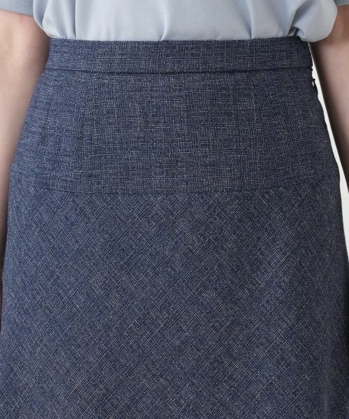 Leilian / レリアン ミニ・ひざ丈スカート | Aラインミディスカート【Leilian WHITE LABEL】 | 詳細11