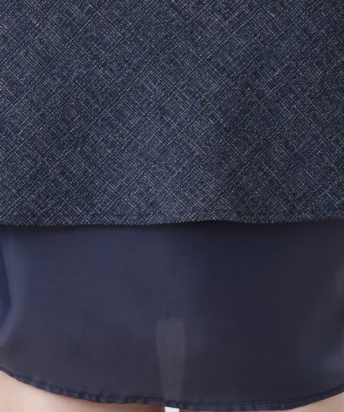 Leilian / レリアン ミニ・ひざ丈スカート | Aラインミディスカート【Leilian WHITE LABEL】 | 詳細15