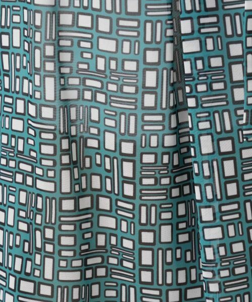 Leilian / レリアン シャツ・ブラウス | スカーフタイ幾何学柄ブラウス【Leilian WHITE LABEL】 | 詳細18