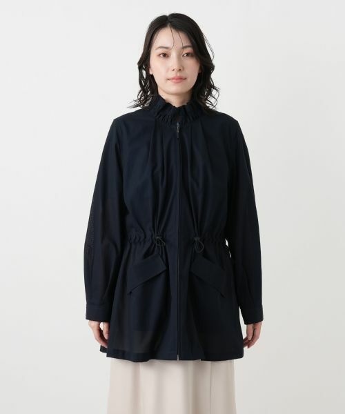 Leilian / レリアン その他アウター | フリルスタンドカラージャケット【Leilian WHITE LABEL】 | 詳細7