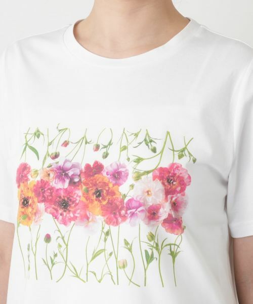 Leilian / レリアン Tシャツ | フラワープリントTシャツ【2026年5月カタログ】 | 詳細15