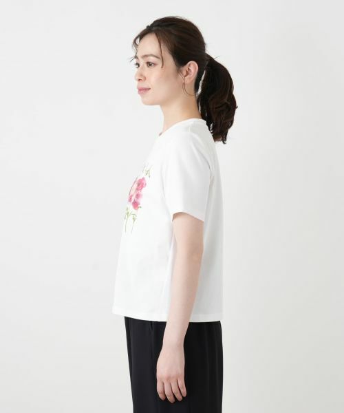 Leilian / レリアン Tシャツ | フラワープリントTシャツ【2026年5月カタログ】 | 詳細22