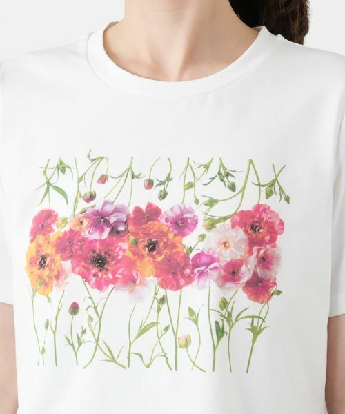 Leilian / レリアン Tシャツ | フラワープリントTシャツ【2026年5月カタログ】 | 詳細24