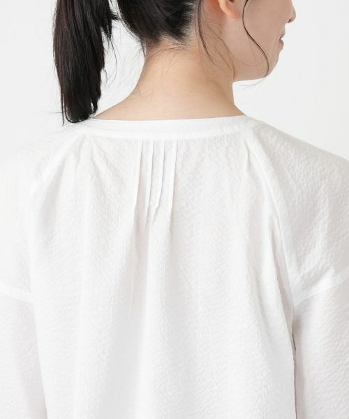 Leilian / レリアン シャツ・ブラウス | ヘンリーネックブラウス | 詳細14