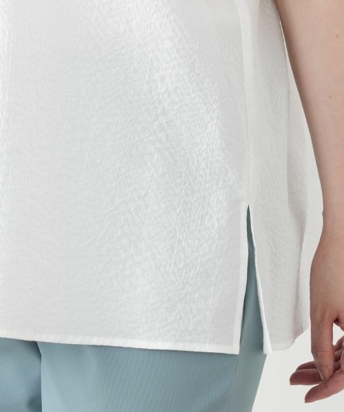 Leilian / レリアン シャツ・ブラウス | ヘンリーネックブラウス | 詳細16