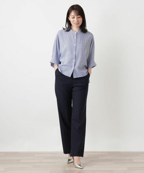 Leilian / レリアン その他パンツ | センタープレスパンツ | 詳細1