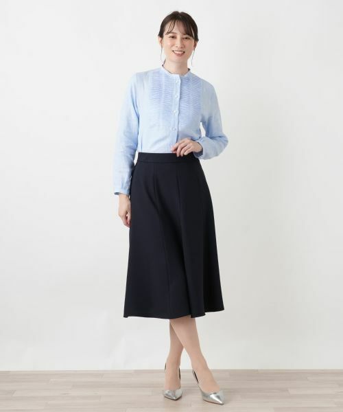 Leilian / レリアン ミニ・ひざ丈スカート | ミディ丈フレアスカート【Leilian WHITE LABEL】 | 詳細1