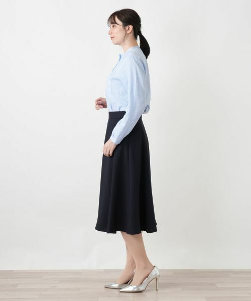 Leilian / レリアン ミニ・ひざ丈スカート | ミディ丈フレアスカート【Leilian WHITE LABEL】 | 詳細2