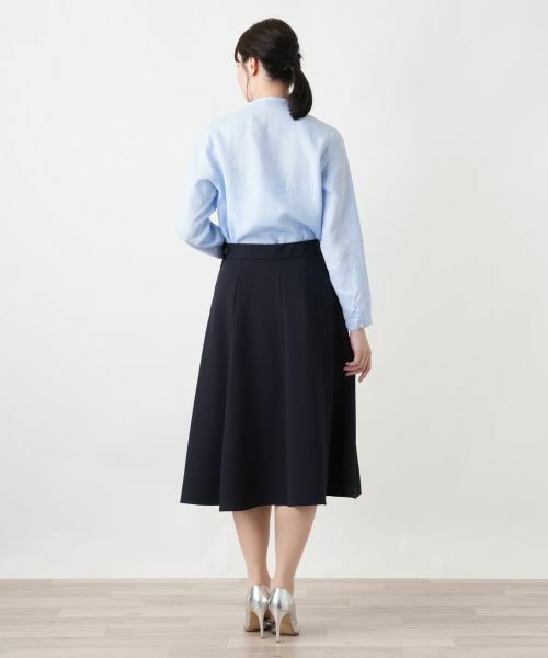 Leilian / レリアン ミニ・ひざ丈スカート | ミディ丈フレアスカート【Leilian WHITE LABEL】 | 詳細3