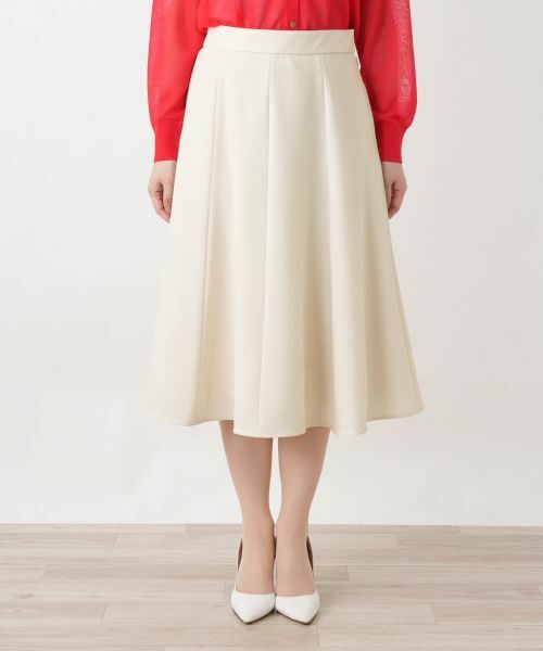 Leilian / レリアン ミニ・ひざ丈スカート | ミディ丈フレアスカート【Leilian WHITE LABEL】 | 詳細7