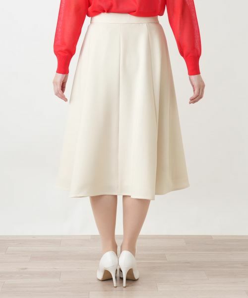 Leilian / レリアン ミニ・ひざ丈スカート | ミディ丈フレアスカート【Leilian WHITE LABEL】 | 詳細9