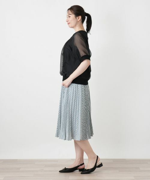 Leilian / レリアン シャツ・ブラウス | シアーレイヤードブラウス | 詳細2