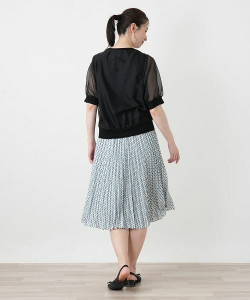 Leilian / レリアン シャツ・ブラウス | シアーレイヤードブラウス | 詳細3