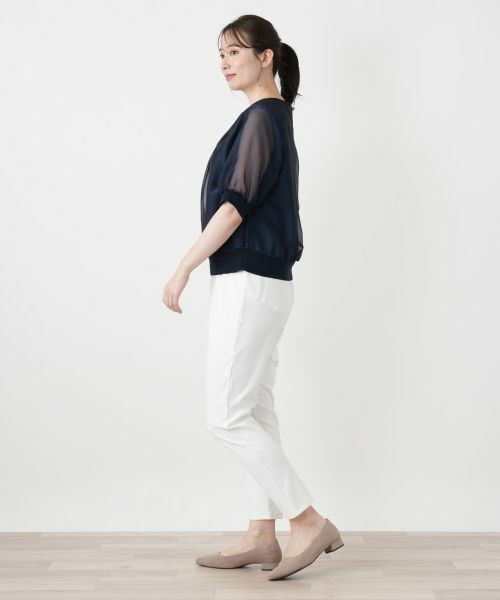 Leilian / レリアン シャツ・ブラウス | シアーレイヤードブラウス | 詳細5