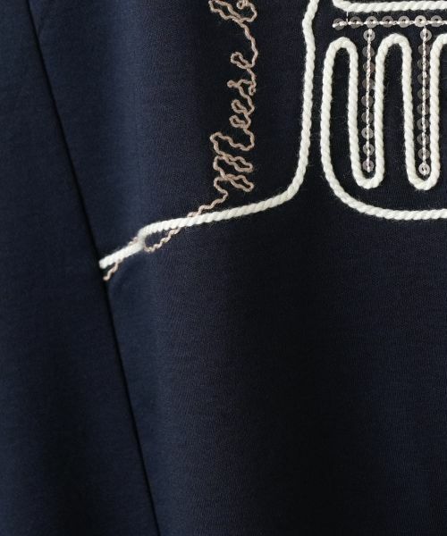 Leilian / レリアン カットソー | 刺繍クルーネックカットソー【MUSE BY ROCHAS Premiere】 | 詳細14