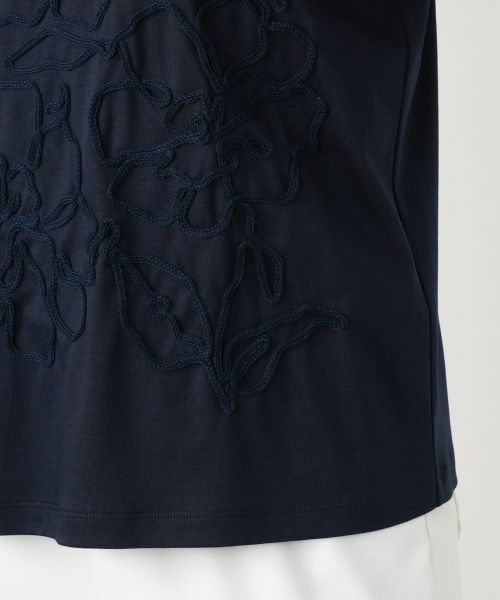 Leilian / レリアン カットソー | 刺繍クルーネックカットソー【MUSE BY ROCHAS Premiere】 | 詳細13