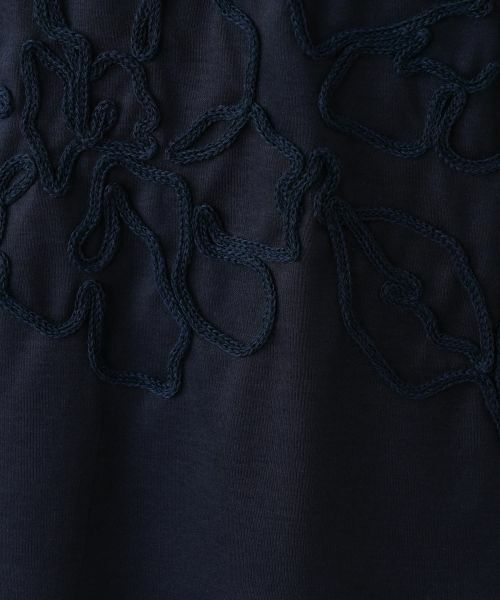 Leilian / レリアン カットソー | 刺繍クルーネックカットソー【MUSE BY ROCHAS Premiere】 | 詳細14