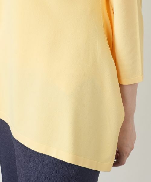 Leilian / レリアン ニット・セーター | Vネック七分袖フレアニット | 詳細10