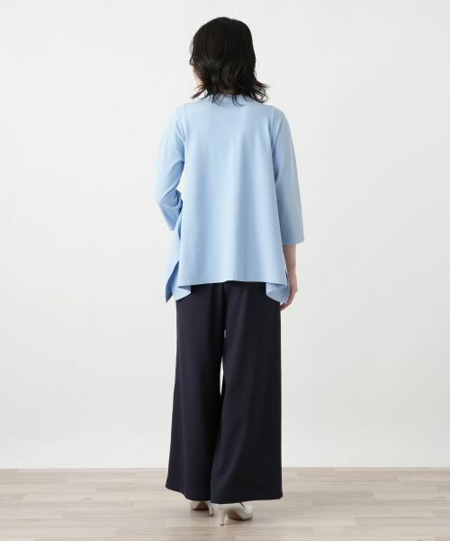 Leilian / レリアン ニット・セーター | Vネック七分袖フレアニット | 詳細18