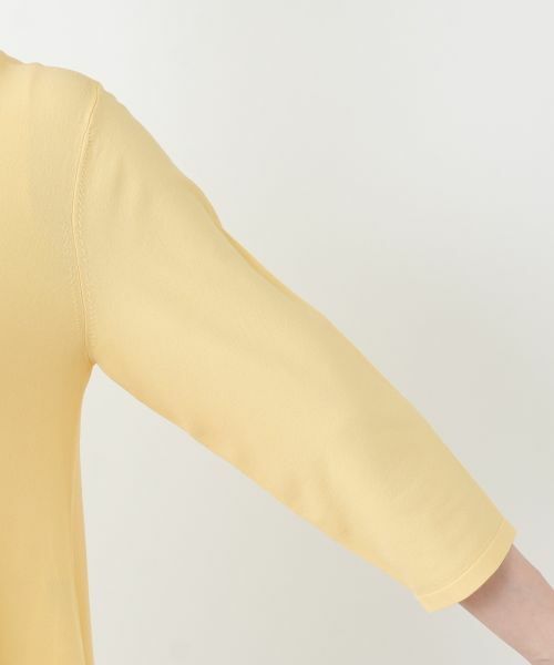 Leilian / レリアン ニット・セーター | Vネック七分袖フレアニット | 詳細9