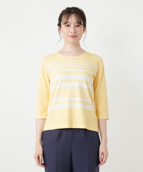 Leilian / レリアン ニット・セーター | ボーダークルーネックニット | 詳細4