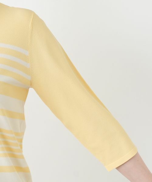 Leilian / レリアン ニット・セーター | ボーダークルーネックニット | 詳細9