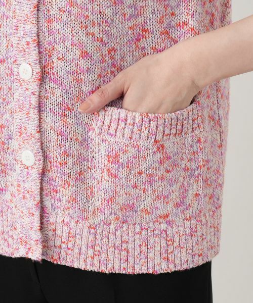 Leilian / レリアン テーラードジャケット | メランジニットベスト | 詳細23