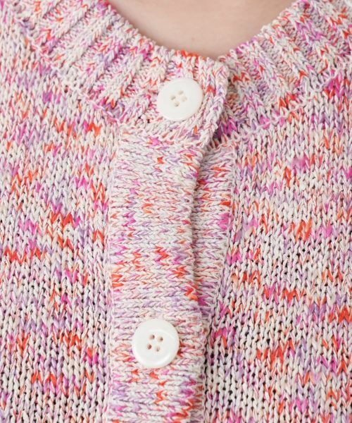 Leilian / レリアン テーラードジャケット | メランジニットベスト | 詳細24