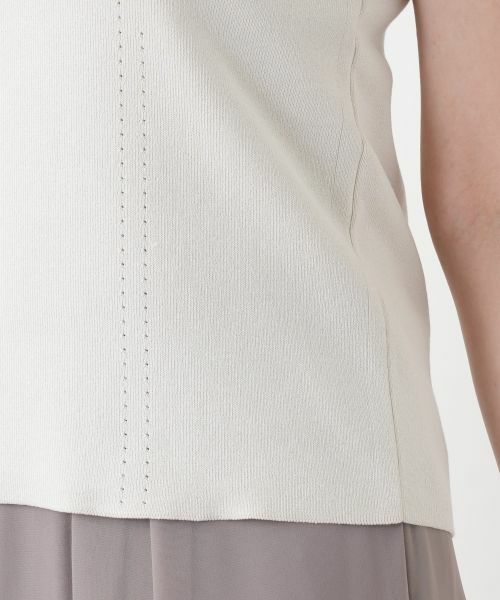 Leilian / レリアン カットソー | スクエアネックタンクトップ【Leilian WHITE LABEL】 | 詳細16
