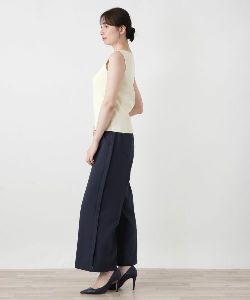 Leilian / レリアン カットソー | スクエアネックタンクトップ【Leilian WHITE LABEL】 | 詳細2